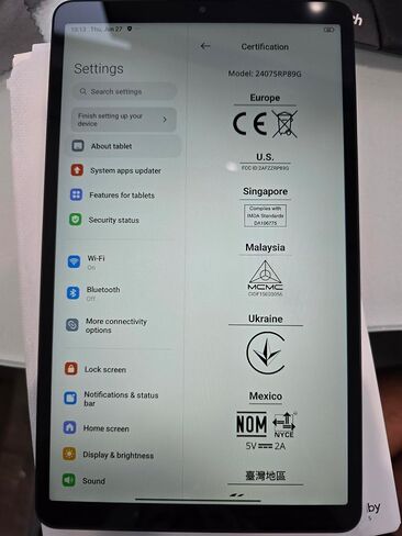 Xiaomi Redmi Pad SE 8.7 فقط واي فاي 8.7 بوصة ثماني النواة 2.0 جيجا هرتز HyperOS 6650 مللي أمبير بلوتوث 5.3 8 ميجابكسل + (16 وات حزمة سيارة سريعة USB مزدوجة) (أزرق سماوي، 128 جيجابايت + 4 جيجابايت) in Saudi Arabia