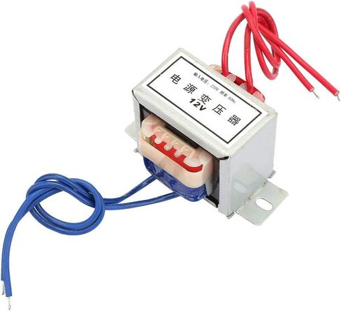 Power Transformer AC 12V Output Voltage 12W Input 220V 50Hz Vertical Mount Electric Single Power Transformer in Saudi Arabia