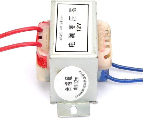Power Transformer AC 12V Output Voltage 12W Input 220V 50Hz Vertical Mount Electric Single Power Transformer in Saudi Arabia