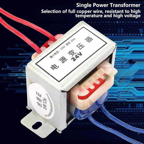 Power Transformer AC 12V Output Voltage 12W Input 220V 50Hz Vertical Mount Electric Single Power Transformer in Saudi Arabia