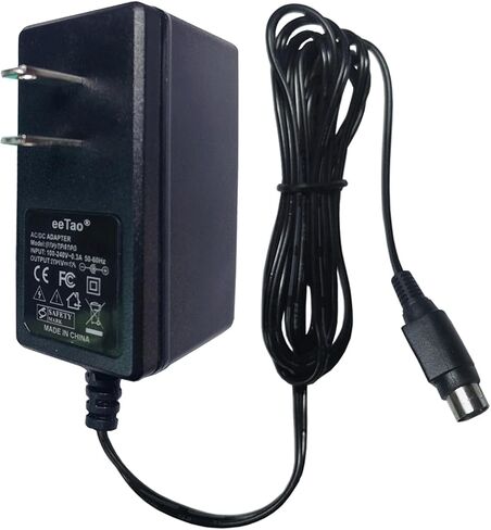 4-Prong 29.4V AC / DC محول شاحن متوافق مع Nova H1-NVA-BLK DSA-NVA-BF20 H1-NVA H1NVA DSA-NVABF20 25.2VDC 4Ah 25.2V بطارية ليثيوم أيون FY0422941000 29.4VDC 1A DC29.4V كابل سلك إمداد الطاقة in Kuwait