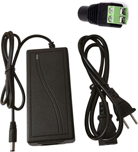 محول تيار متردد 100-240 فولت إلى تيار مستمر 5 فولت 10 أمبير 50 ​​وات مع قابس 5.5 × 2.5 مم لشريط ضوء LED، نظام كاميرا CCTV الأمنية in Kuwait