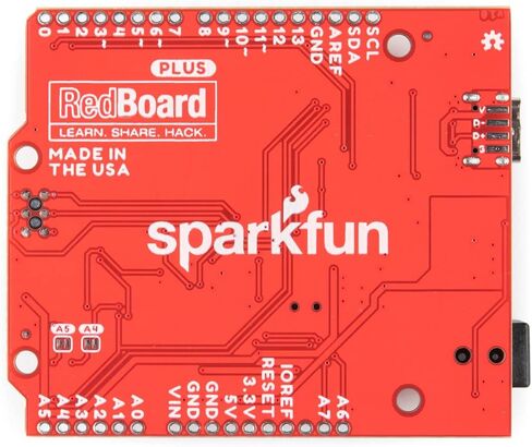 SparkFun RedBoard Plus - ATmega328P microcontroller with Optiboot (UNO) Bootloader - Qwiic Connect System - USB-C Connector - Additional Features to Our RedBoard Qwiic - Input Voltage 5V-15V in Saudi Arabia
