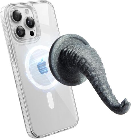 TOPGO Magnetic 2IN1 Hook&Holder, 360 Degree Rotating Suction Phone Holder，Cruise Ship Hook and Airplane Travel Accessories, Video Recording Kit Compatible with Magsafe, Grill and Fridge Hook in Saudi Arabia