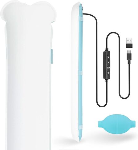 OT80Bi Pro Bi-Color Inflatable LED Tube Light,15W Portable Handheld 3000K-6500K LED Camera Light with USB Charging for Photography Vlog,Camping,Travel Tent Lights(80cm/31.5inch) in Saudi Arabia