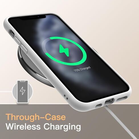 JETech Matte Case for iPhone 11 Pro 5.8-Inch, Shockproof Military Grade Drop Protection, Frosted Translucent Back Phone Cover, Anti-Fingerprint (Black) in Saudi Arabia