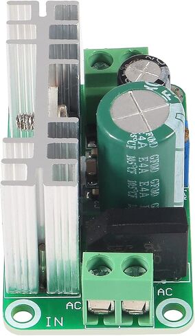 5 قطعة LM317 DC-DC محول باك تنحى لوحة دوائر كهربائية وحدة منظم خطي LM317 منظم الجهد القابل للتعديل وحدة إمداد الطاقة مع مرشح المعدل in Saudi Arabia
