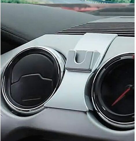 حامل لوحة قيادة السيارة Adiil، حامل تثبيت للهاتف الخلوي مع غطاء مشبك فتحة تهوية قابلة للتعديل لسيارة Ford Mustang 2015-2019 (هاتف 3.5-6.0 بوصة) in Kuwait