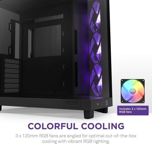 NZXT H6 تدفق الهواء ميدي تاور نوير in Kuwait