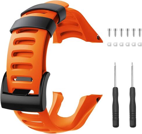 Compatible with Suunto Ambit 3 Watch Band, Soft TPU Replacement Sport Strap Accessory Wristband for Suunto Ambit 3 Sport, 3 Run, 2R, 2S, 2, and 1 in Saudi Arabia