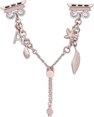 أساور Secbolt Bling متوافقة مع أحزمة ساعة Apple 38 مم 40 مم 41 مم 42 مم 44 مم 45 مم iWatch Series 9/8/7/6/5/4/3/2/1/SE، سوار نسائي قابل للتبديل وقابل للتعديل in Saudi Arabia