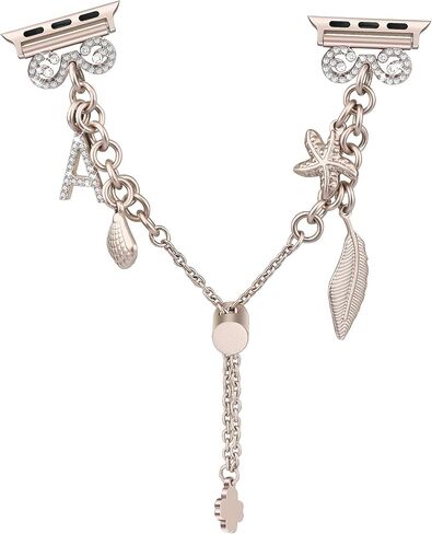 أساور Secbolt Bling متوافقة مع أحزمة ساعة Apple 38 مم 40 مم 41 مم 42 مم 44 مم 45 مم iWatch Series 9/8/7/6/5/4/3/2/1/SE، سوار نسائي قابل للتبديل وقابل للتعديل in Saudi Arabia