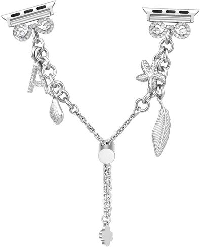 أساور Secbolt Bling متوافقة مع أحزمة ساعة Apple 38 مم 40 مم 41 مم 42 مم 44 مم 45 مم iWatch Series 9/8/7/6/5/4/3/2/1/SE، سوار نسائي قابل للتبديل وقابل للتعديل in Saudi Arabia