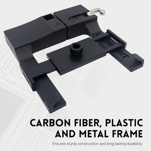 SJP Products UNIMOUNT Mount Your Tablet, Portable Monitor Above Laptop, Fits Large Tablets and Laptops - Dual Screen Setup for Coworking, Work from Home, Sidecar in Saudi Arabia