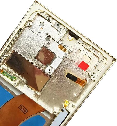 Screen Replacement for Samsung Galaxy S23 Ultra 5G S918B S918B/DS S918U S918Ul S918W S918E S9168/DS 6.8 Inch with Frame and Back Cover Display Touch Digitizer Assembly (White) in Kuwait