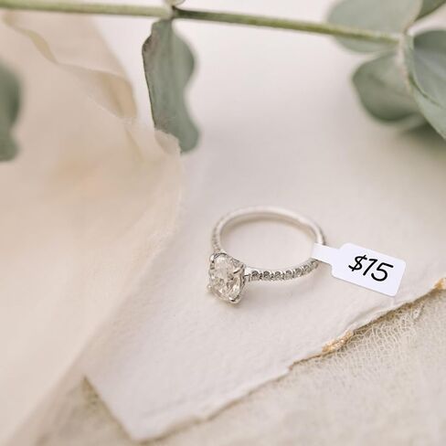 joycraft 500Pcs Jewelry Price Tags Stickers, 4 Styles Jewelry Self Adhesive Label Roll, White Thank You Jewelry Price Identification Stickers for Ring, Necklace, Bracelets, Earring Display in Kuwait