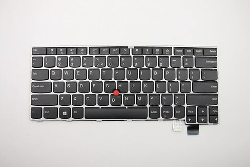 لوحة مفاتيح بديلة بإضاءة خلفية أمريكية لجهاز Lenovo Thinkpad Thinkpad 13 Gen 2، T460s، T470s in Kuwait