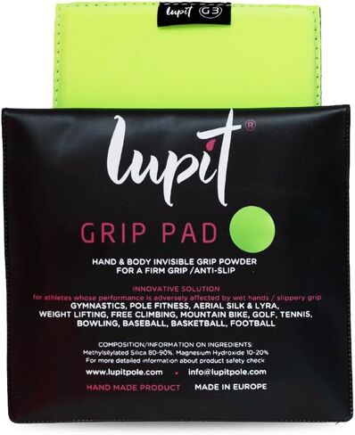 LUPIT POLE Dry Hands Pole Dance Grip G3 Sweaty Hands Grip Aid - Pink | 2 قبضة جانبية، لعمود الرقص الجاف والأيدي الجافة - مادة نانو كارهة للماء in Kuwait