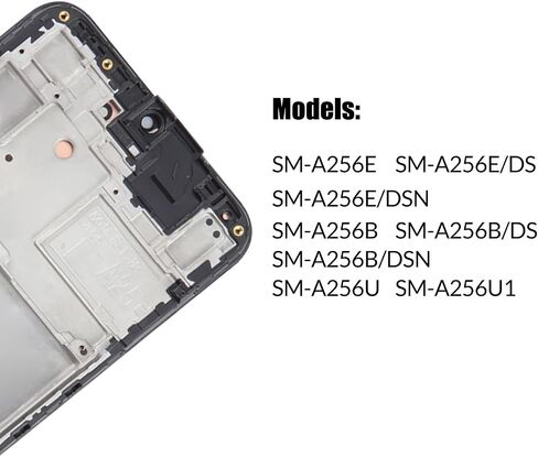 بديل لشاشة Samsung Galaxy A25 LCD مع إطار INCELL لهاتف Samsung A25 5G A256E A256B A256U مجموعة محول رقمي لشاشة تعمل باللمس شاشة LCD مع طقم إصلاح in Saudi Arabia