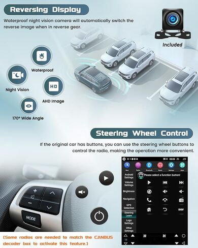 Roinvou Android CarPlay Stereo for Lexus IS250 IS300 IS350 2006-2012, Built-in Wireless CarPlay Radio with Android Auto, 9.7'' Touchscreen in-Dash GPS Navigation Support Mirror Link BT HiFi RDS in Saudi Arabia