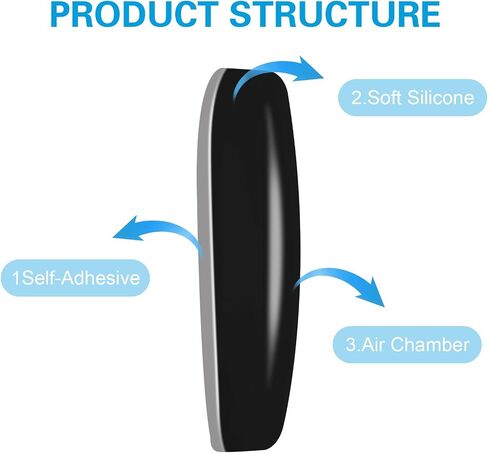 Eyeglass Nose Pads, 12 Pairs of Anti-Slip Nose Pad Soft Silicone Adhesive Ultra-Thin Clear Nose Pads for Glasses Sunglasses Eye Wear in Saudi Arabia
