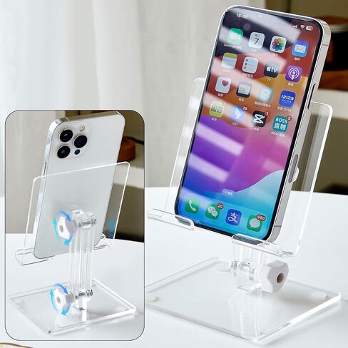 Tablet Stand,Adjustable Tablet Holder for Desk,Foldable Aluminium for iPad Stand Dock Holder for iPad Air 5/4/Mini 6/Mini 5/10.2/Pro 12.9/Pro 11,Portable Monitor（4-12.9inch） in Saudi Arabia
