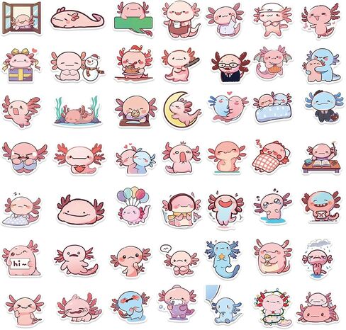 110Pcs Cute Animal Bunny Stickers for Water Bottles Funny Laptop Luggage Computer Scrapbooking Teens Girls Boys Adults Waterproof Aesthetic Sticker Small Vinyl Decals (Rabbit) in Saudi Arabia