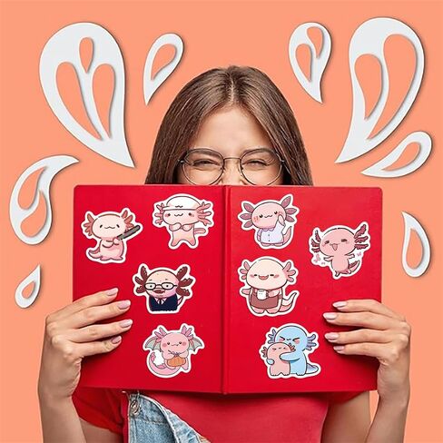 110Pcs Cute Animal Bunny Stickers for Water Bottles Funny Laptop Luggage Computer Scrapbooking Teens Girls Boys Adults Waterproof Aesthetic Sticker Small Vinyl Decals (Rabbit) in Saudi Arabia