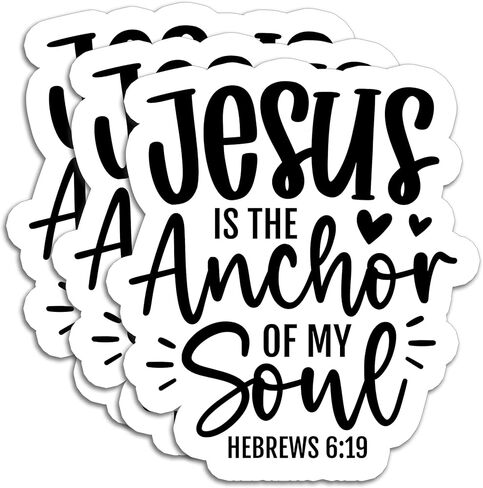 (3Pcs) I Can Do All Things Through Christ Who Strengthens Me Heart Sticker Christian Bible Verse Stickers Inspirational Words Decals for Books Laptops Phones Tumblers Water Bottles Size 3 x 2.5 Inch in Saudi Arabia