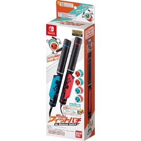 【任天堂ライセンス商品】 太鼓の達人 フィットバチ for Nintendo Switch (【早期購入特典】 太鼓の達人 特製ホログラムシール 同梱) (Non-US Version)