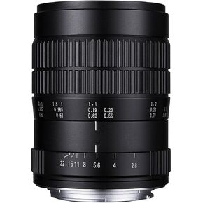 Venus LAOWA VEN6028C Ultra Macro Manual Focus Lens for Canon EF Mount, 60 mm F/2.8