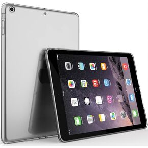 Puxicu Clear Case for iPad Air 1 (1st Generation 2013 Old Model), Slim Design Flexible Soft TPU Protective Cover for iPad Air 9.7 Inch A1474/A1475/A1476 Tablet, Transparent