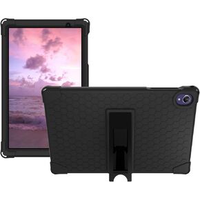 (for Vortex T10/ T10M) Transwon Kids Child Proof Protective Case for Vortex T10 Tablet and Vortex T10M Tablet 10.1 Inch - Pink