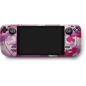 MightySkins Skin Compatible with Valve Steam Deck - Pink Camo | Protective, Durable, and Unique Vinyl Decal wrap Cover | Easy to Apply, Remove, and Change Styles | Made in The USA