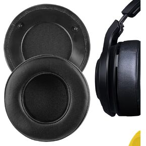 Geekria QuickFit Replacement Ear Pads for Razer Man O' War 7.1 Wireless/Wired, Destiny 2 / Overwatch Tournament Edition Gaming Headphones Ear Cushions, Ear Cups Cover Repair Parts (Black)