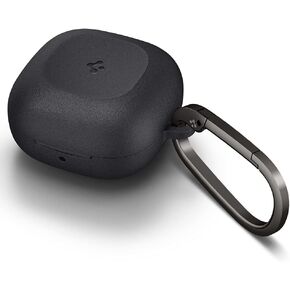 Spigen Geo Fit Designed for Galaxy Buds FE (2023) / Buds2 Pro (2022) / Buds 2 (2021) / Buds Pro (2021) / Buds Live (2020) Premium Sandstone Coating Cover - Grahite Gray