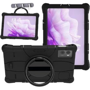 Universal 10.1 inch Tablet Case, 10.4 inch Tablet Cover, Silicone Case for MEIZE D115/ZZB ZB10/ZONKO D115/FEONAL 10.1/BYYBUO SmartPad A10_L Case for All Kinds of 10.1 inch Tablet (Black)