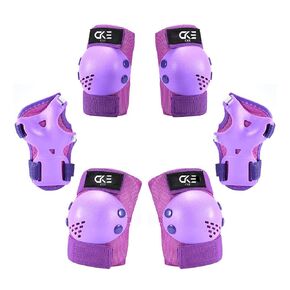 Kids/Youth Knee Pads for Toddler Elbow and Knee Pads Toddler Protective Gear Set Kids Knee Pads and Elbow Pads for Toddler Girls Boys with Wrist Guards for Skating Cycling Bike Rollerblading(Pink-M)
