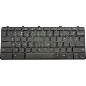 Replacement Laptop Non-Backlit Keyboard for Dell Chromebook 11 3180 3189 05XVF4 0HNXPM 5XVF4 HNXPM US Frame