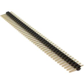 (Qty 12) Proto-Advantage HDR100IMP40M-G-V-TH 0.1" 40 pin Vertical Male Header Through Hole Gold