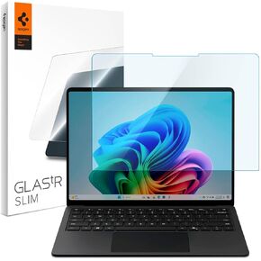 Spigen Tempered Glass Screen Protector [GlasTR Slim] Designed for New Surface Laptop 15 inch [9H Hardness]