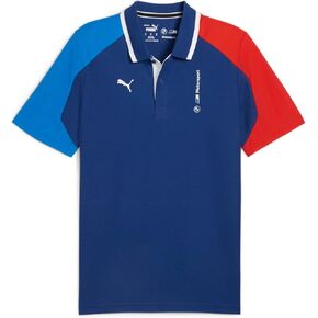 PUMA Men's Standard BMW M Motorsport Essentials Polo, Pro Blue-M Color-SS24
