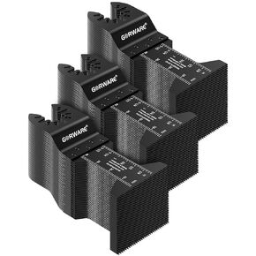 GORWARE 60PCS Oscillating Saw Blades, Bi-Metal Quick Release Multitool Blades for Soft Metal Wood Plastic Nails, Compatible with Milwaukee, Fein Multimaster, Makita, Ryobi, Dewalt, Craftsman