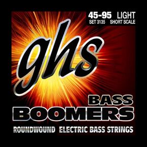 Strings - Medium Scale - 4-String Electric Bass Boomer Strings - 3140 SET - 045-100