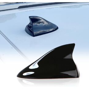 for JEEP (2014-2015 Cherokee), (2011-2013 Grand Cherokee), (2015-2017 Renegade), (2010-2012 Liberty), (2018 Compass-Sport), (2017 Compass-Latitude) | Car Shark Fin Antenna Cover (Black)