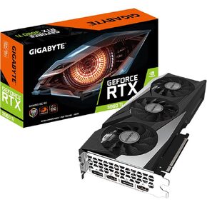 GIGABYTE GeForce RTX 3060 Ti Gaming OC 8G (REV2.0) Graphics Card, 3X WINDFORCE Fans, LHR, 8GB 256-bit GDDR6, GV-N306TGAMING OC-8GD REV2.0 Video Card