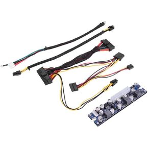 Ciglow Mini LD-200W 19V DC Input Pin Power Module DC-ATX Power Supply DC 24pin ATX to 12V AUX for Computer.