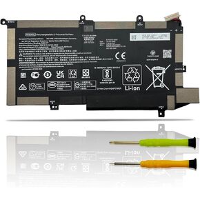 WS04XL Laptop Battery Compatible with HP Spectre X360 14T-EA00 14-EA0002NI 14-EA0002NX 14-EA0003NS Series Notebook WSO4XL HSTNN-DB9Z L97352-2C1 L97357-005 7.7V 66.52Wh 8210mAh