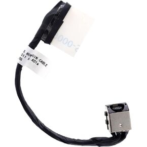 Deal4GO DC-in كابل مقبس الطاقة منفذ محول الطاقة PRV65 0PRV65 0HT24 بديل لـ Dell G3 3500 G5 5500 G5 SE 5505، أسود