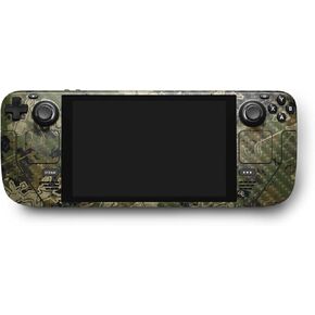 MightySkins Carbon Fiber Skin Compatible with Valve Steam Deck - Viper Woodland | Protective, Durable Textured Carbon Fiber Finish | Easy to Apply, Remove, and Change Styles | Made in The USA